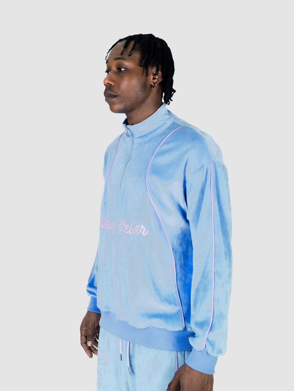 Jogging Velours - Bleu
