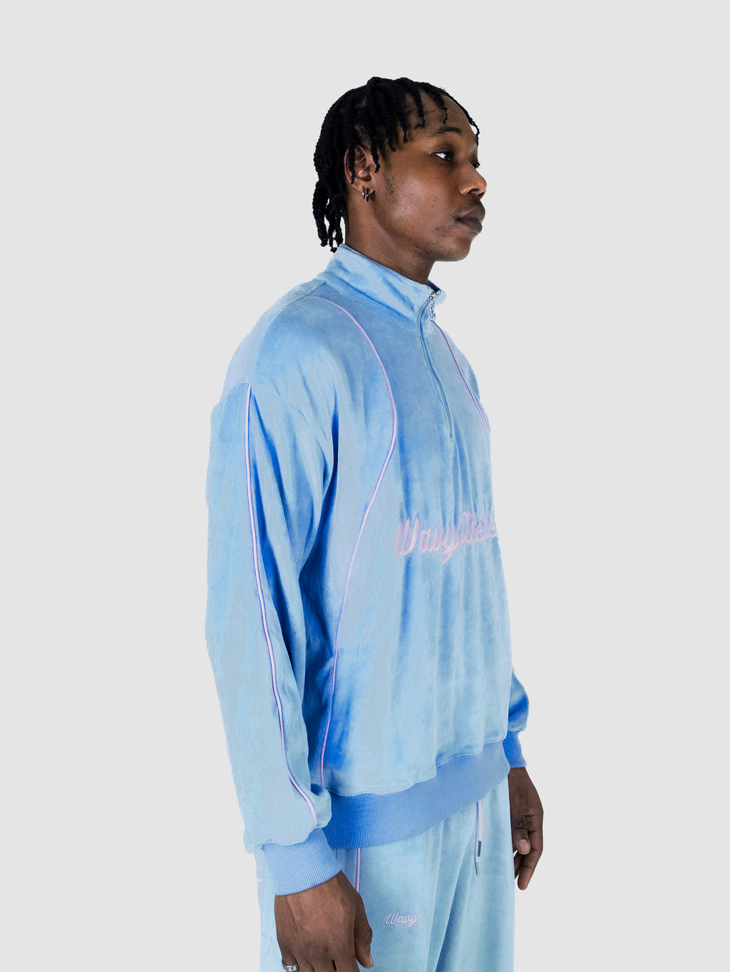 Jogging Velours - Bleu