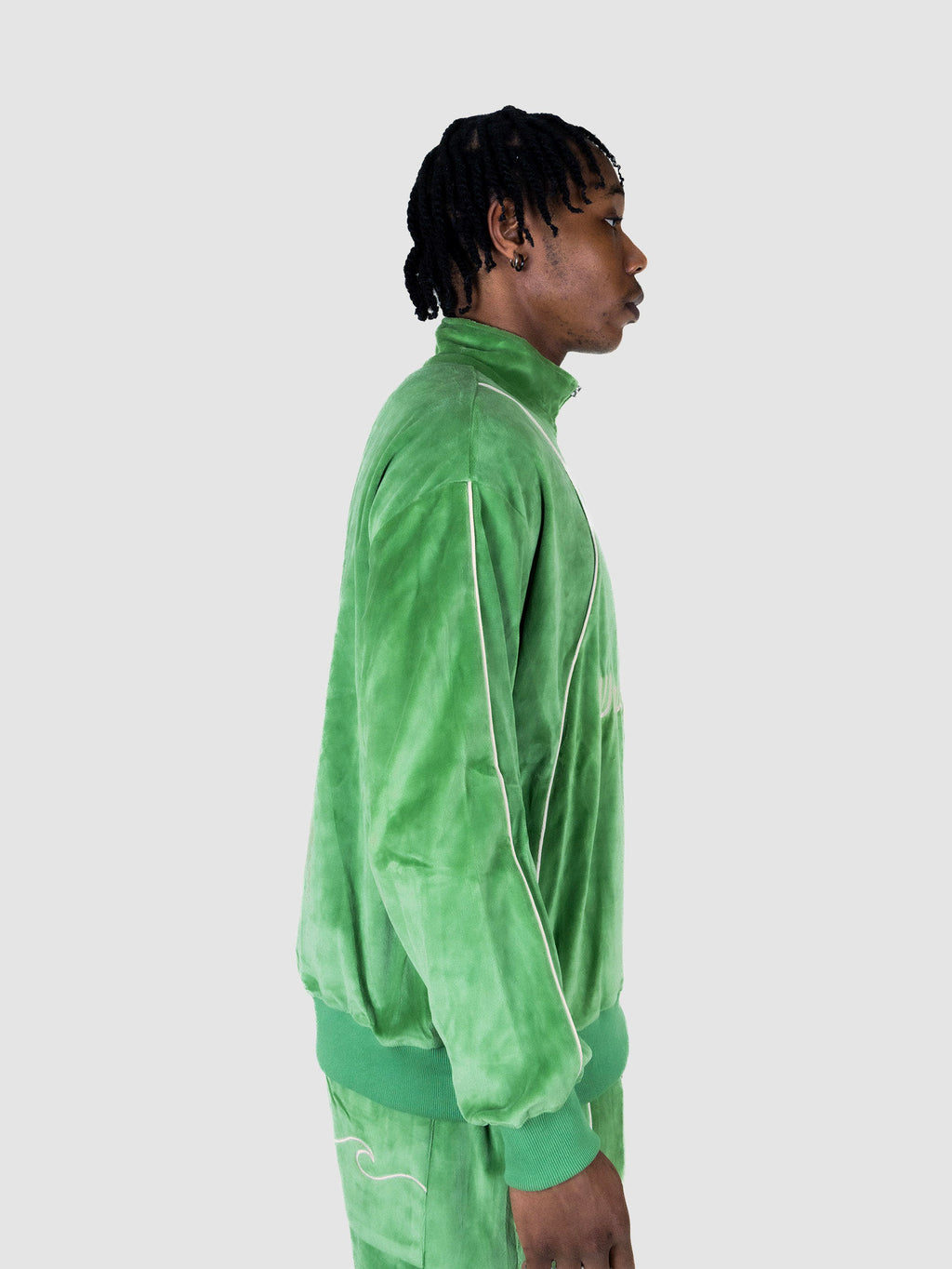 Sweatshirt Velours - Vert