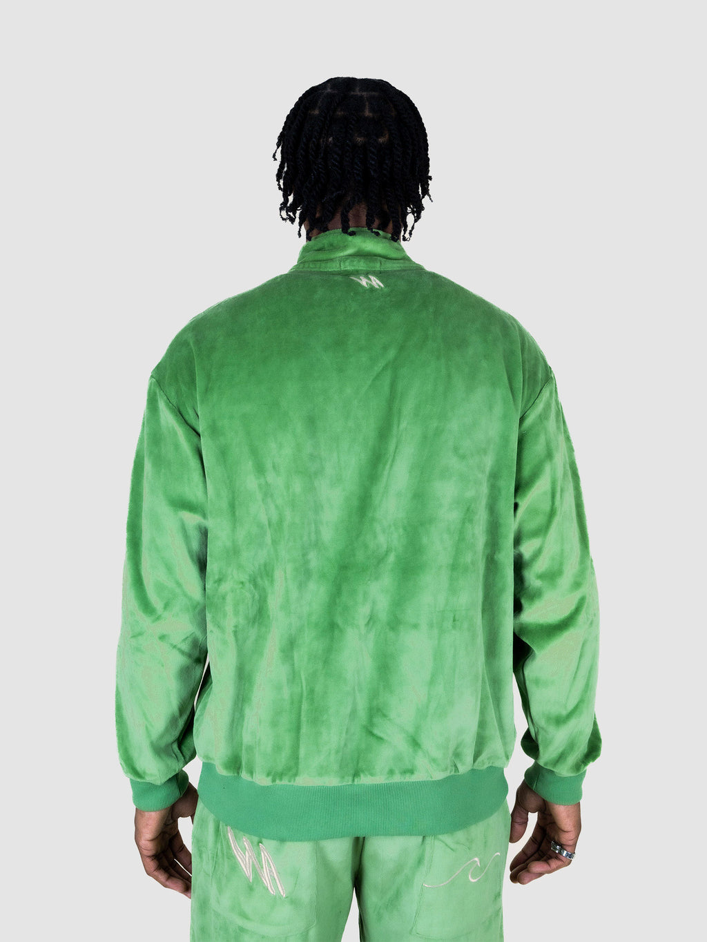 Sweatshirt Velours - Vert