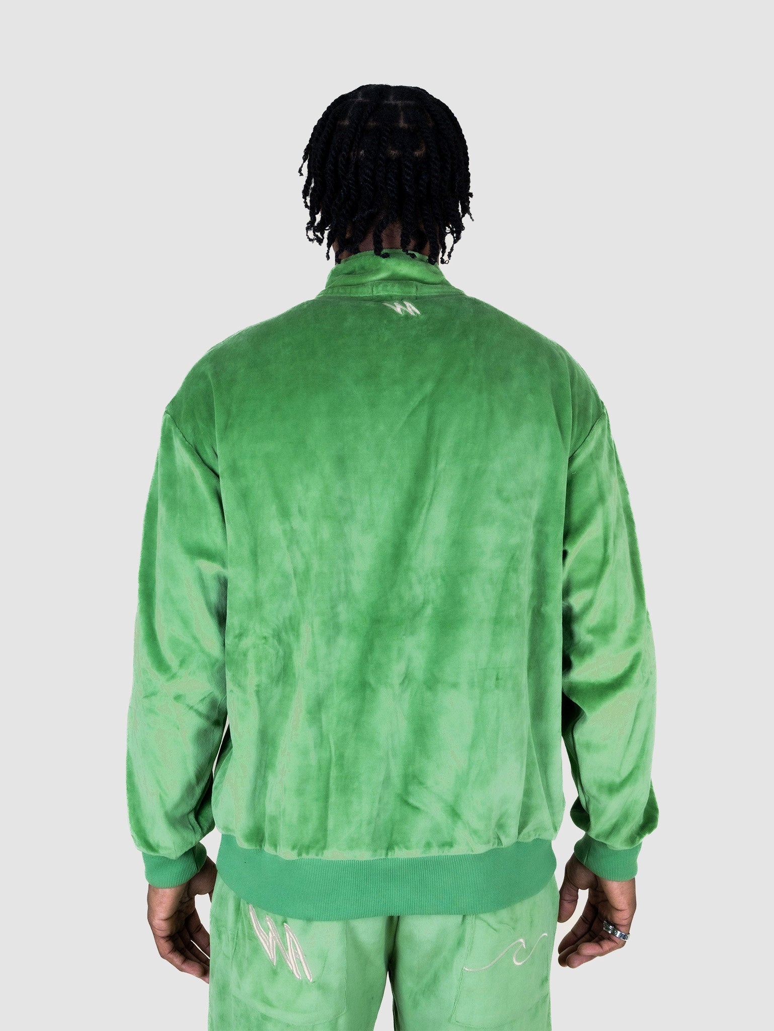 Sweatshirt Velours - Vert