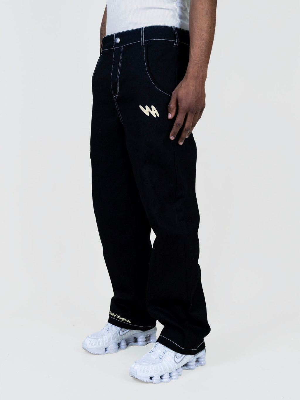 Pantalon Cargo Poursuit of Wavyness - Noir