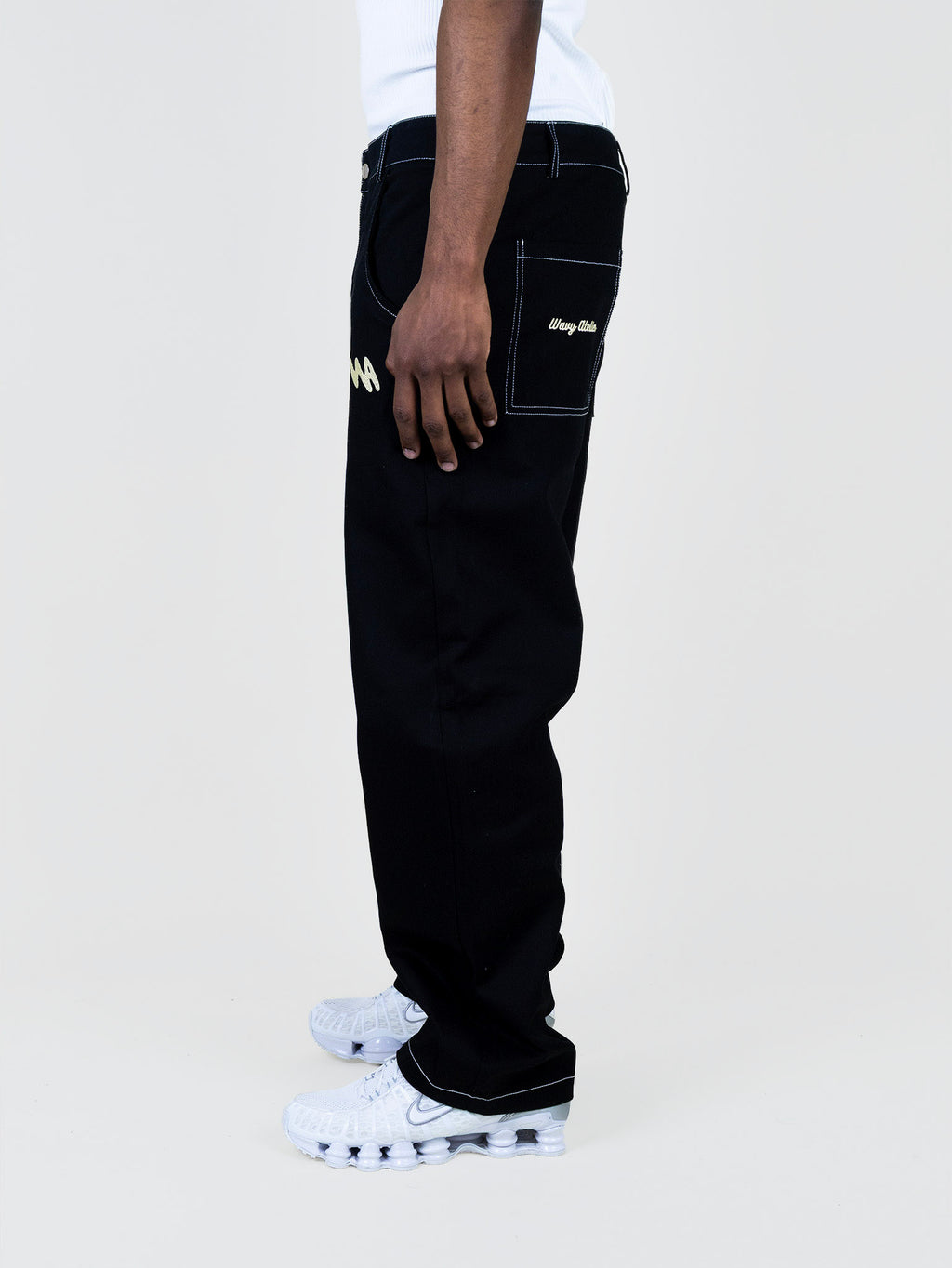 Pantalon Cargo Poursuit of Wavyness - Noir