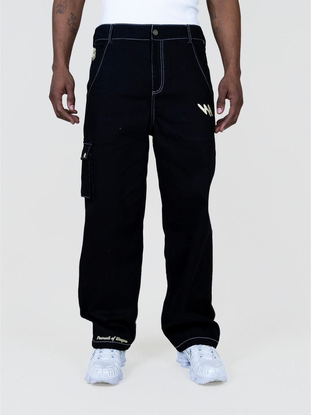 Pantalon Cargo Poursuit of Wavyness - Noir