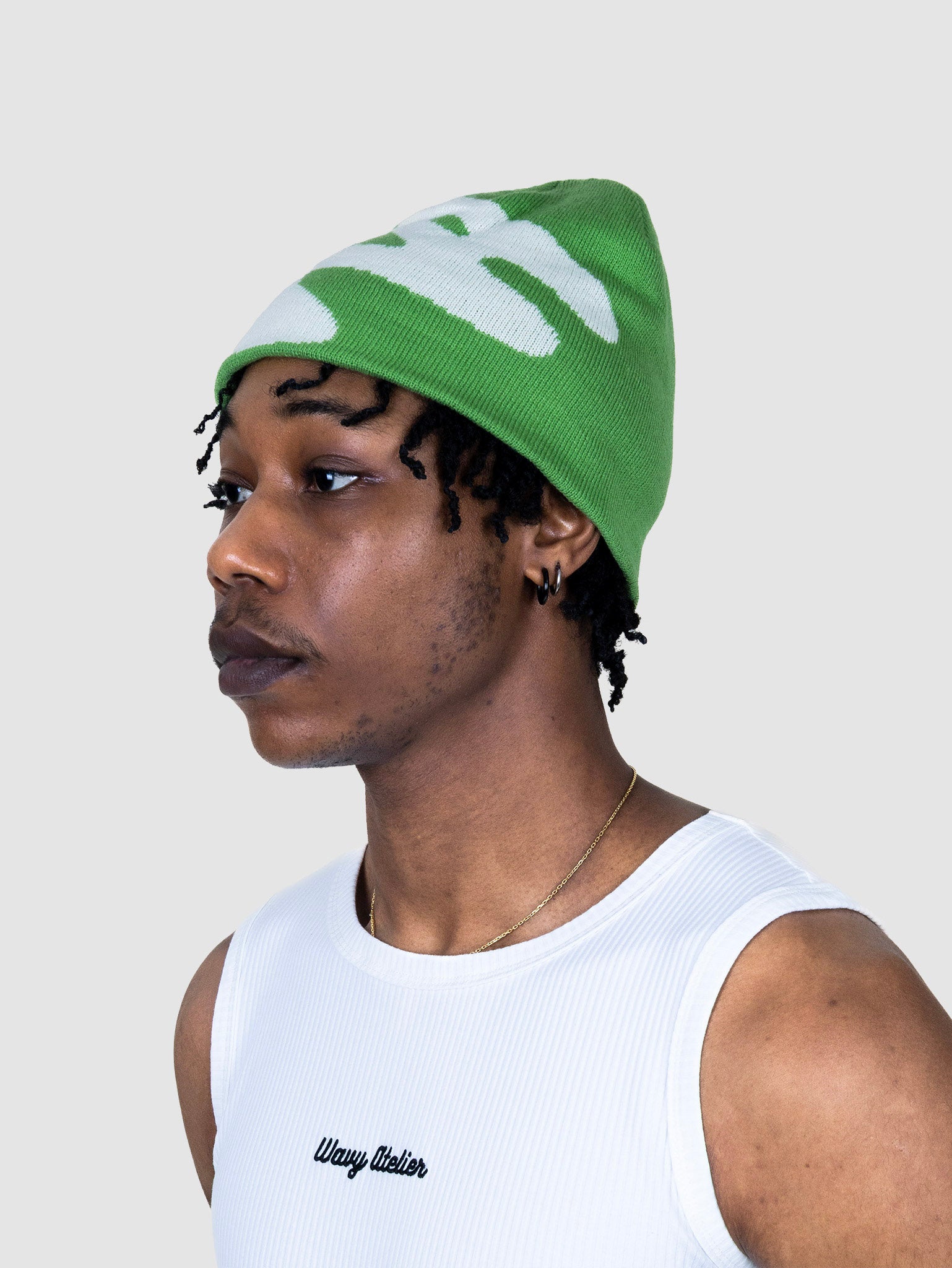 Wavy Bonnet - Vert