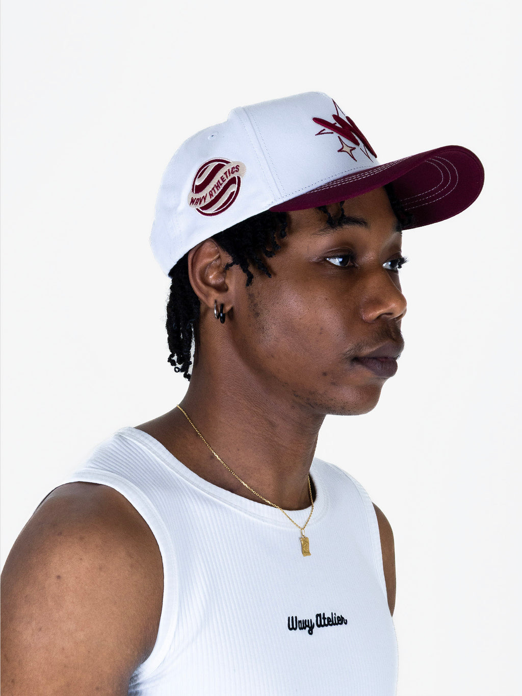 Casquette Wavy Athletics - Blanche