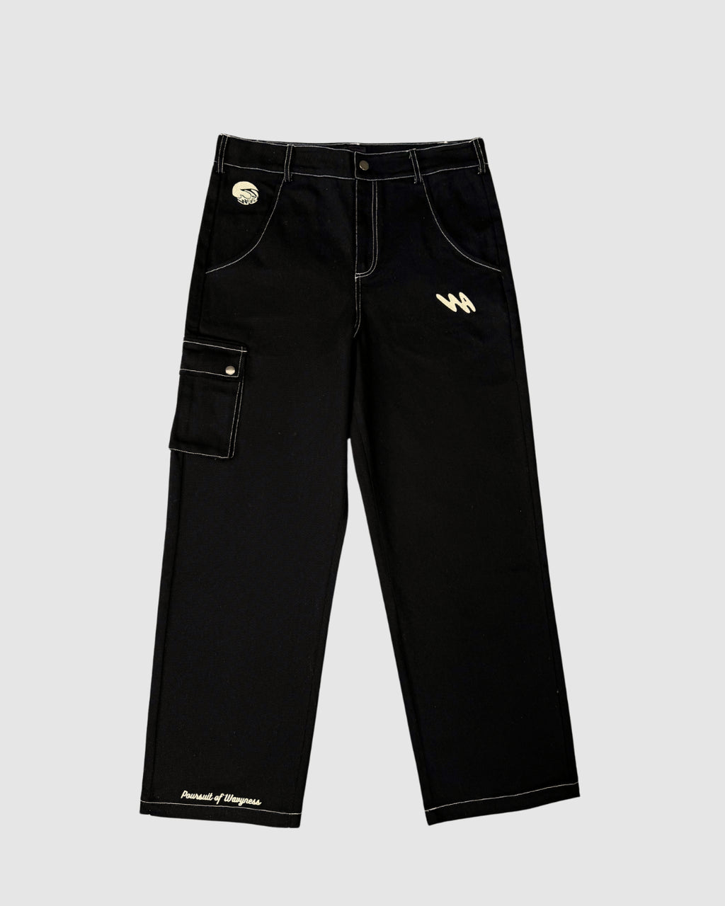 Pantalon Cargo Poursuit of Wavyness - Noir
