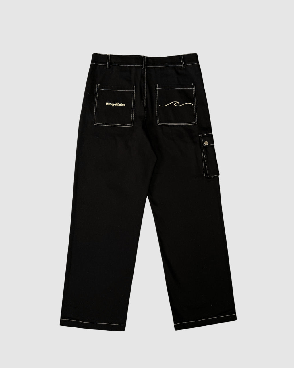 Pantalon Cargo Poursuit of Wavyness - Noir