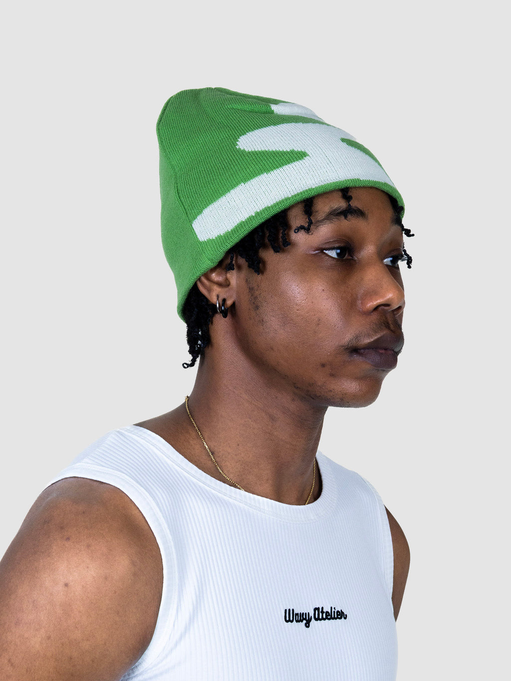 Wavy Bonnet - Vert