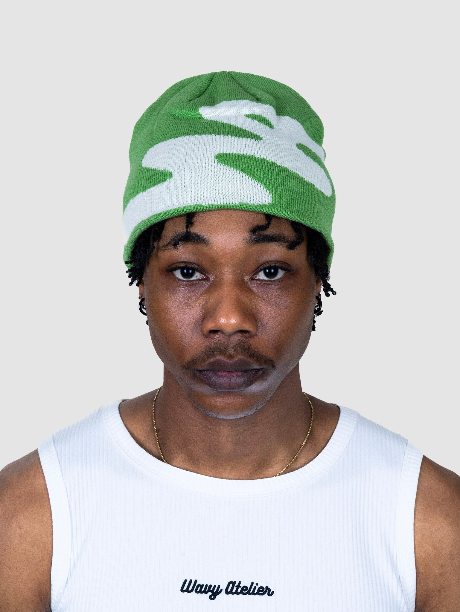 Wavy Bonnet - Vert