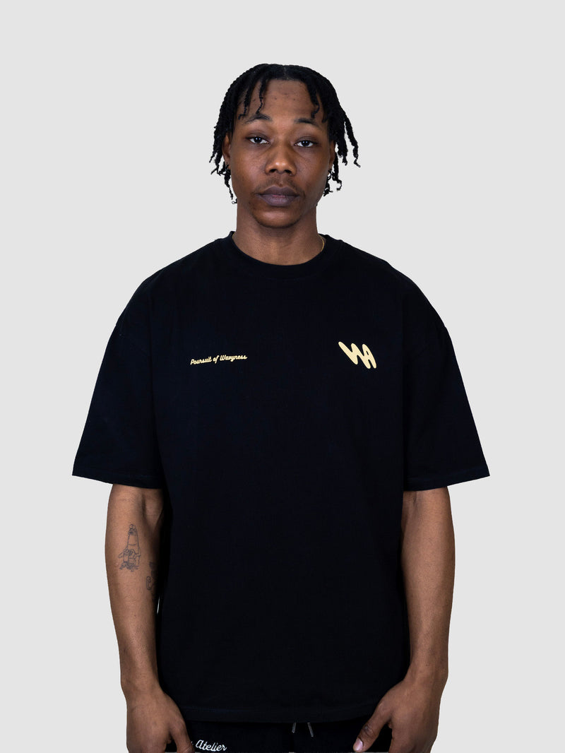 T-Shirt Poursuit of Wavyness - Noir