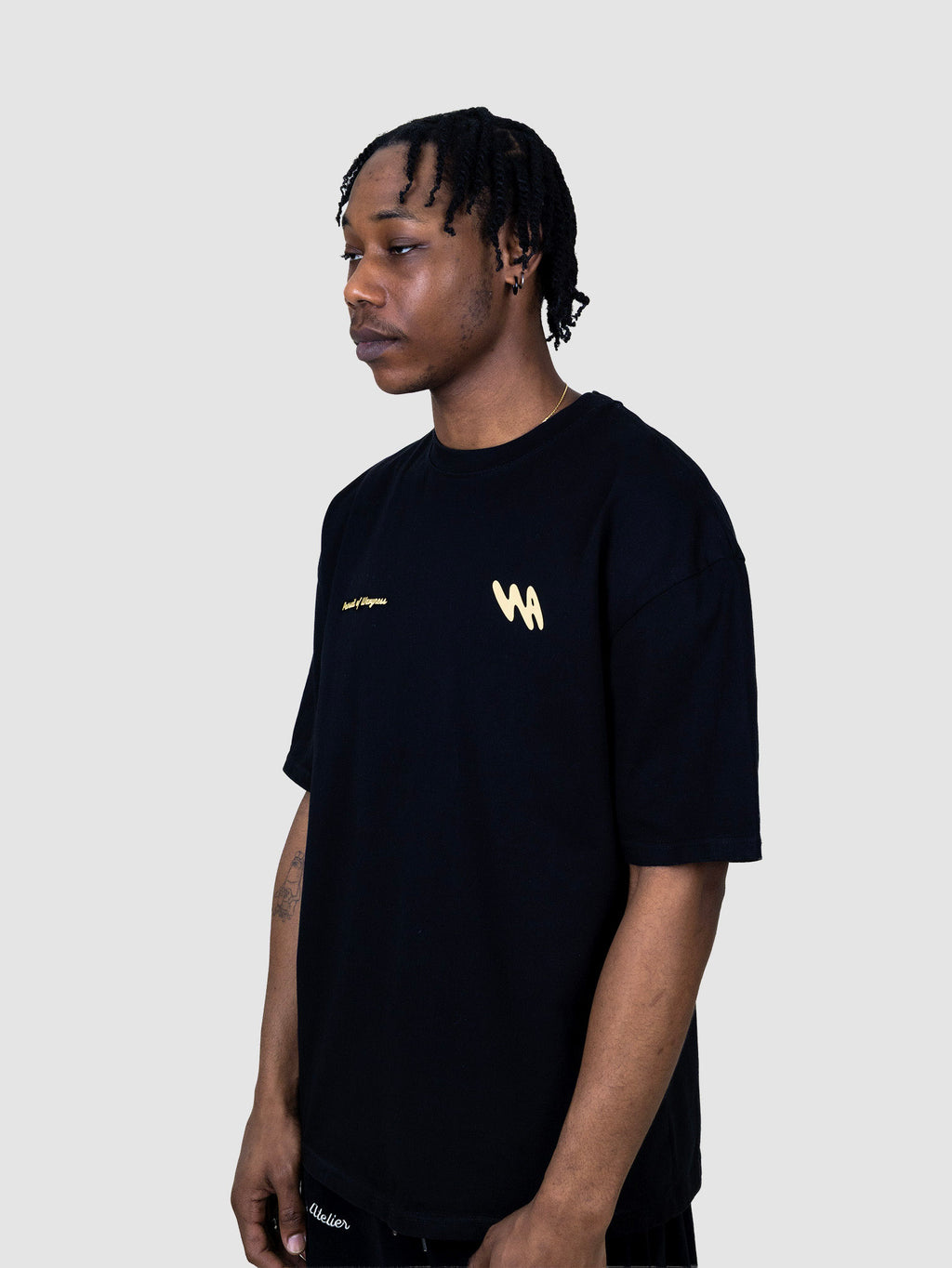 T-Shirt Poursuit of Wavyness - Noir