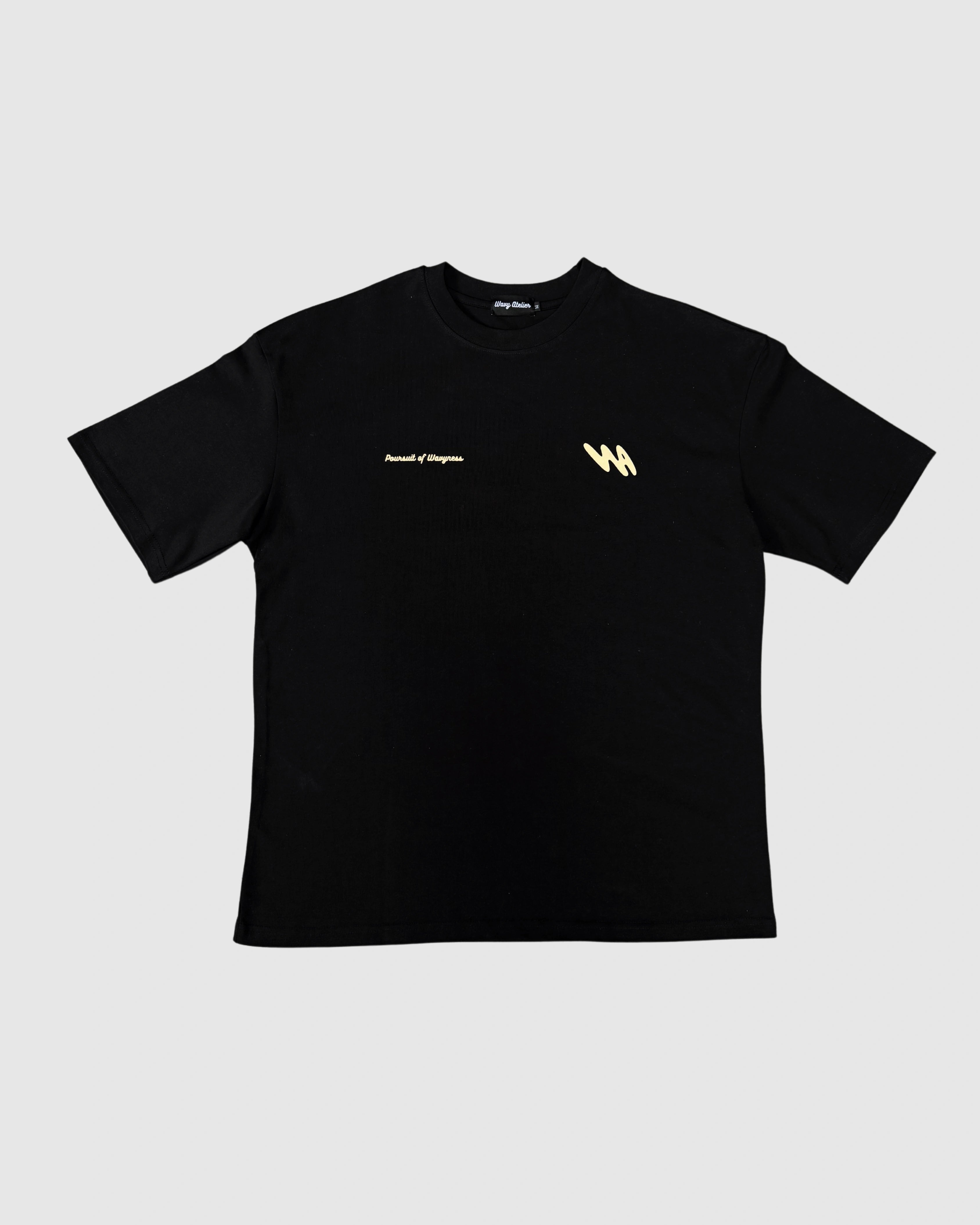 T-Shirt Poursuit of Wavyness - Noir