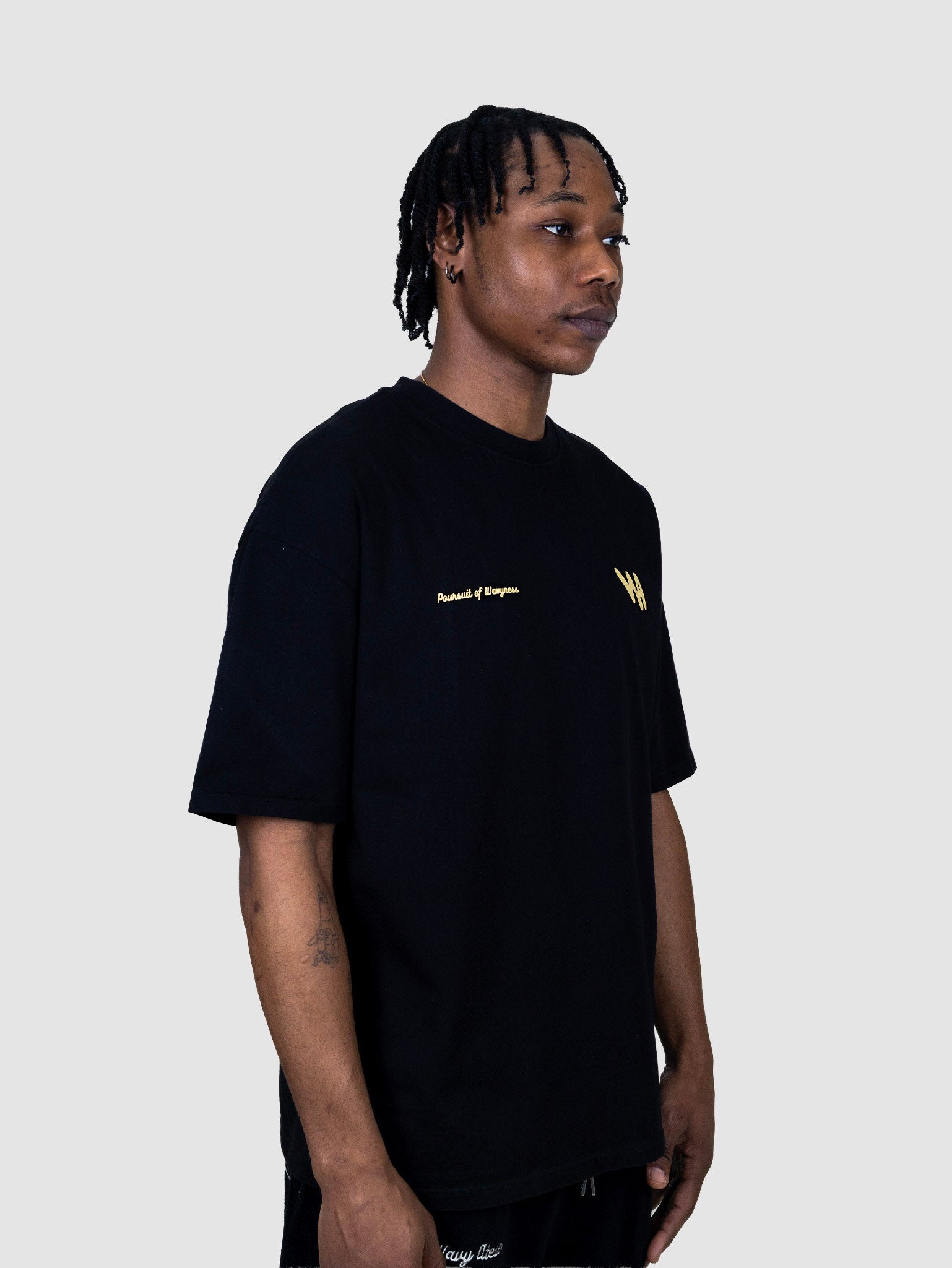 T-Shirt Poursuit of Wavyness - Noir