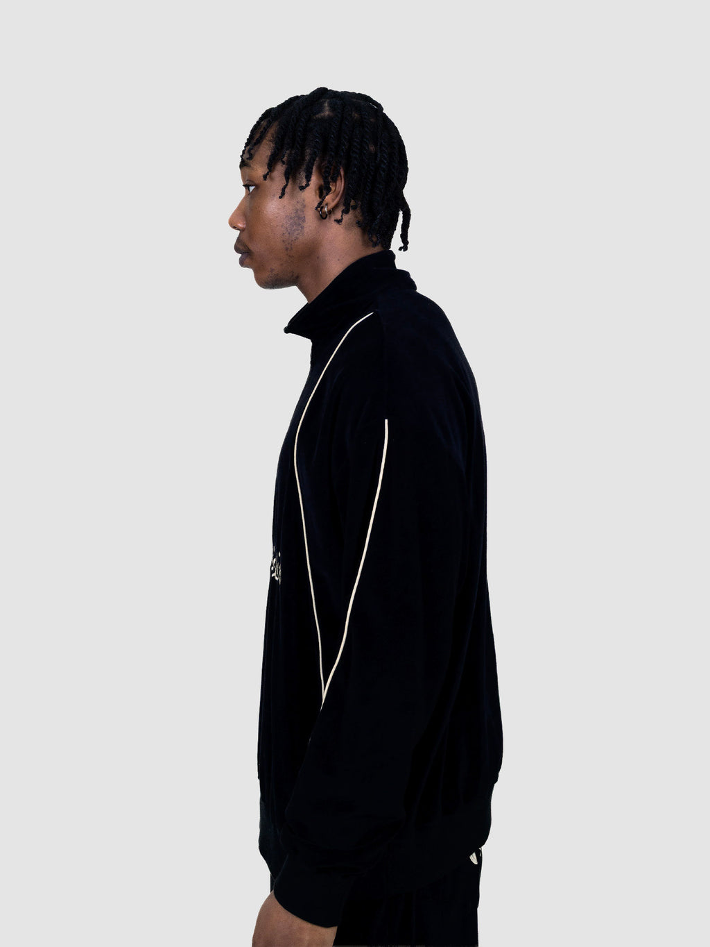 Sweatshirt Velours - Noir