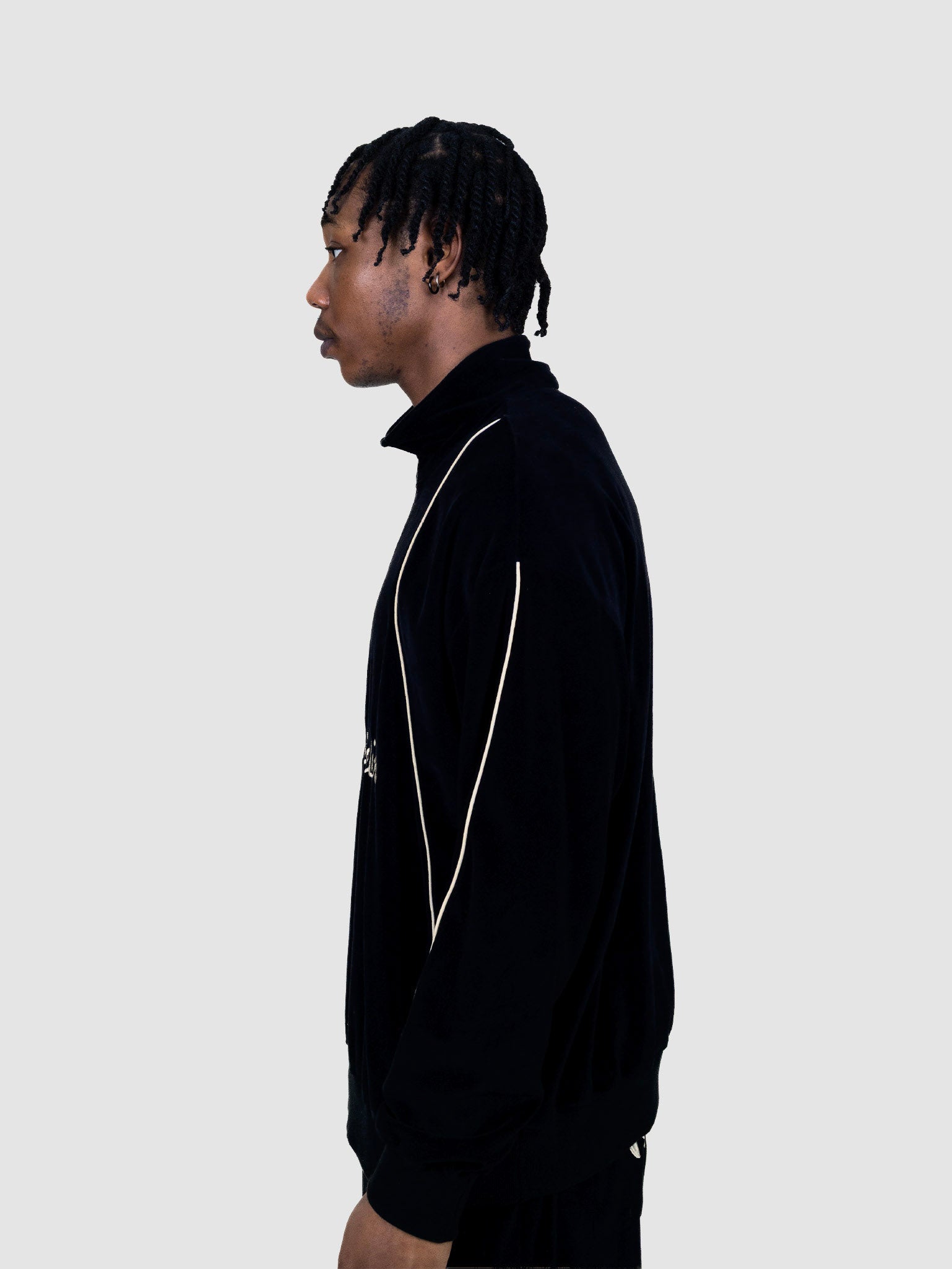 Sweatshirt Velours - Noir