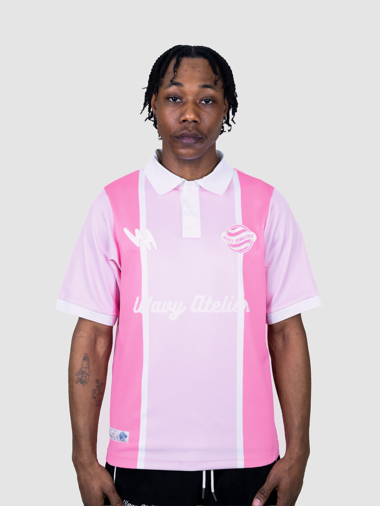 Maillot Wavy Athletics - Rose