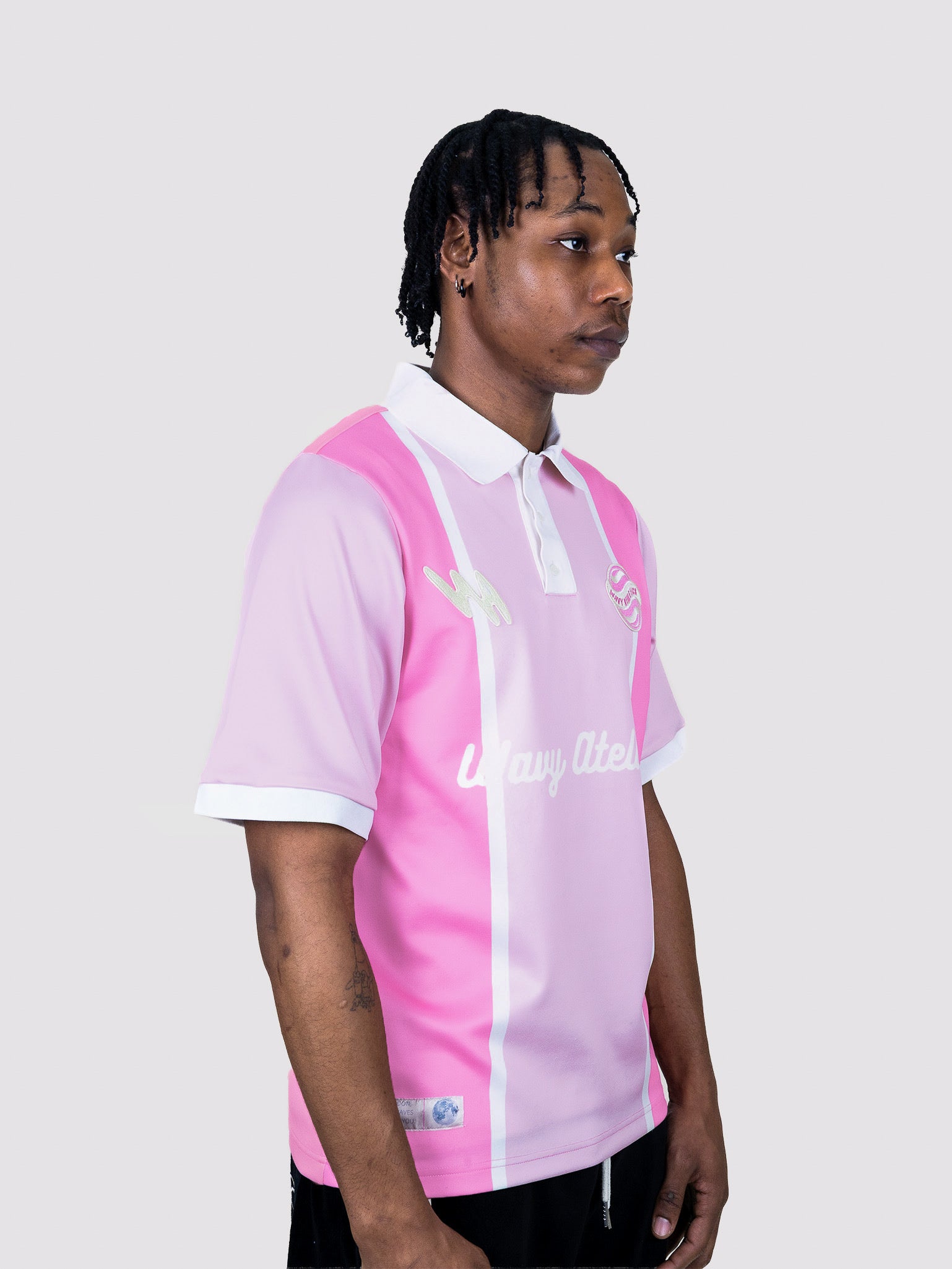 Maillot Wavy Athletics - Rose